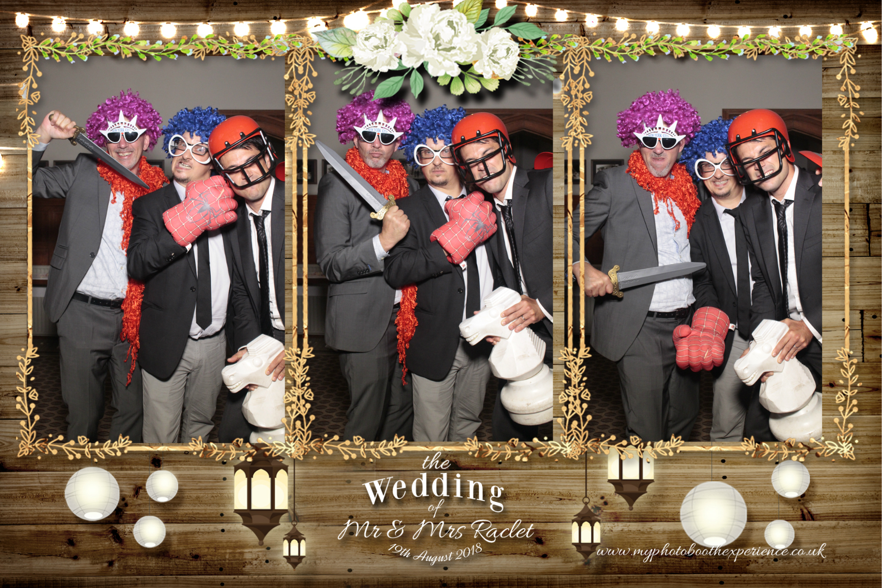 Mr & Mrs Raclet | View more photos from the event at gallery.myphotoboothexperience.co.uk/u/MyPhotoBoothExperienceLtd/Mr-Mrs-Raclet
